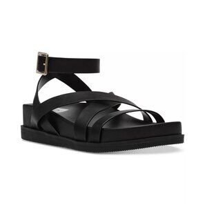 59$ DV Dolce Vita Axyl Platform Ankle Strappy Sandals Women's Size 7 US Black
